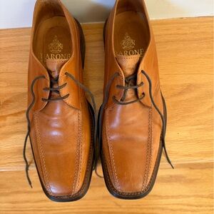 Men's Brown Leather Oxfords